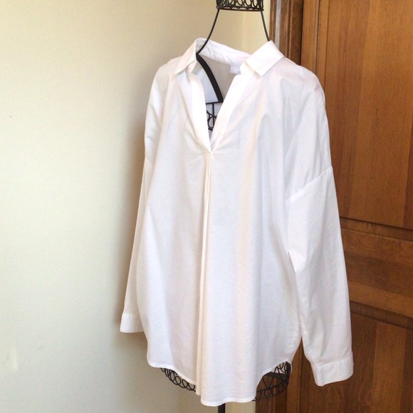 J. Jill Tops - J.Jill White Tunic, Medium